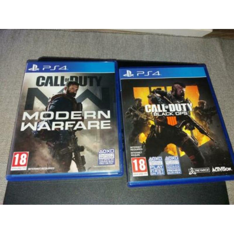 complete playstation 4 met 2 spellen