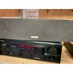 057 Denon AVR-1905 & Mission speakers M3C1, M30i en 2x M33