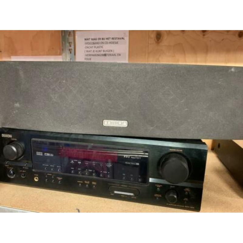 057 Denon AVR-1905 & Mission speakers M3C1, M30i en 2x M33