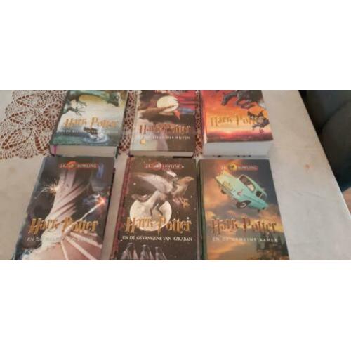Harry Potter boeken / 6 stuks