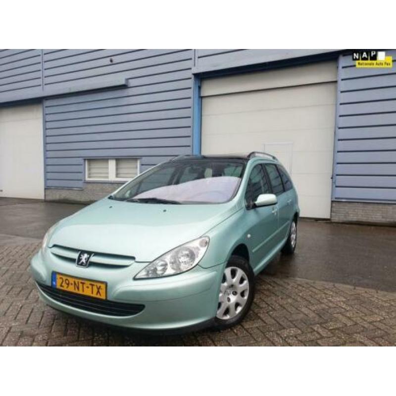 Peugeot 307 SW 1.6 16V AIRCO,PANORAMA,CRUISE