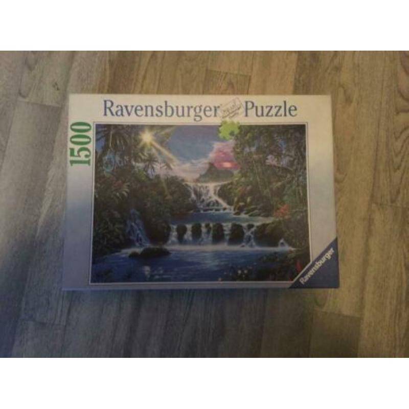 7 puzzels van 1500 stukjes