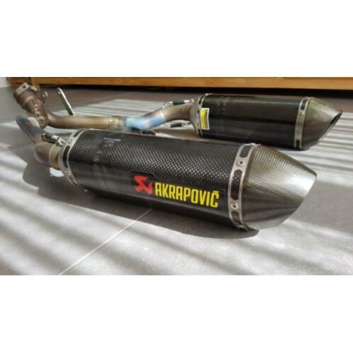 Akrapovic dempers+katvervanger Suzuki GSXR 1000 K9 L0 L1 etc