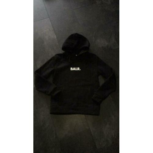 Nieuw balr hoodie trui zwart maat S heren met doos
