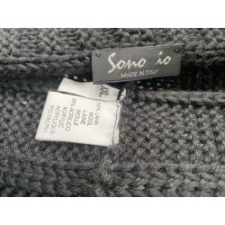 Sono IO vest. Zgan! Maat xxl = 44 zwart