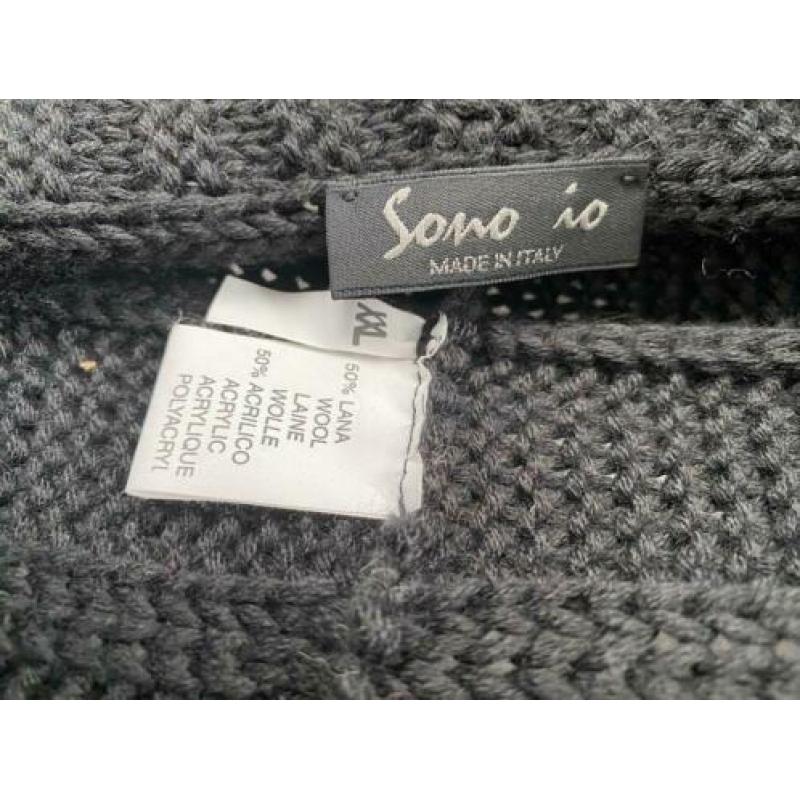 Sono IO vest. Zgan! Maat xxl = 44 zwart