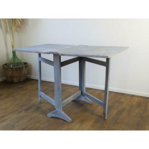 antiek Zweedse slagbordtafel