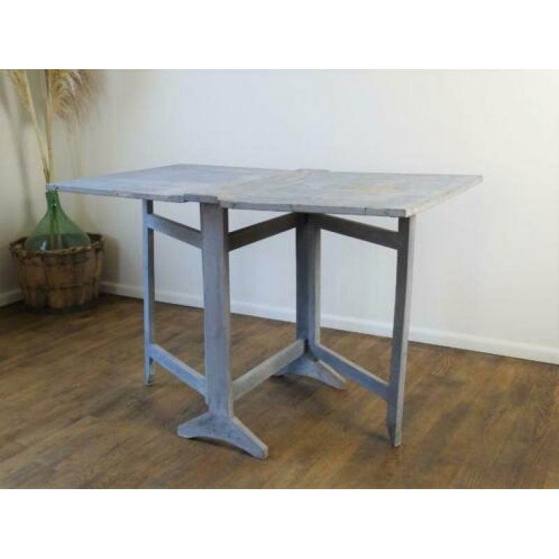 antiek Zweedse slagbordtafel