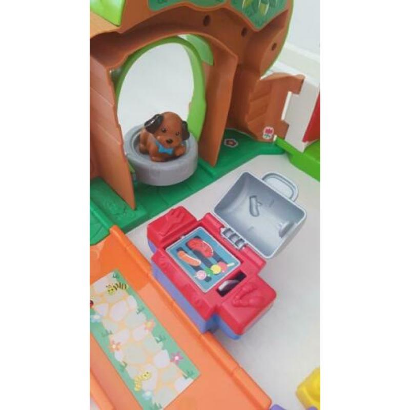 VTech Vrolijke vriendjes speelhuis + 2 extra vriendjes