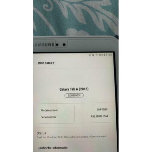 Samsung galaxy Tab A (2016)