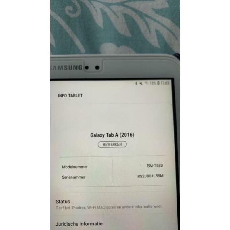 Samsung galaxy Tab A (2016)