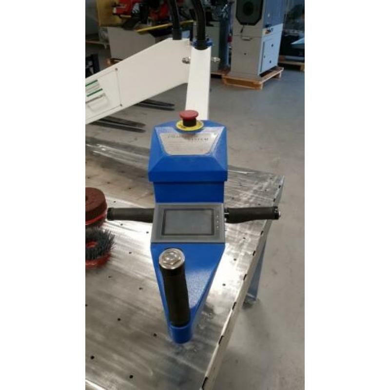 CTS slijpmachine ontbraammachine slijparm ontbraamarm