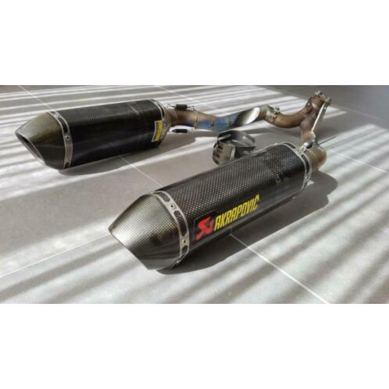Akrapovic dempers+katvervanger Suzuki GSXR 1000 K9 L0 L1 etc