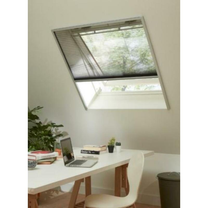 Luxe plissé (dak)raamhor BRUYNZEEL S500 63 cm