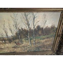 Fazanten in het wild, Jan van Vlaardingen 1913 - 1980