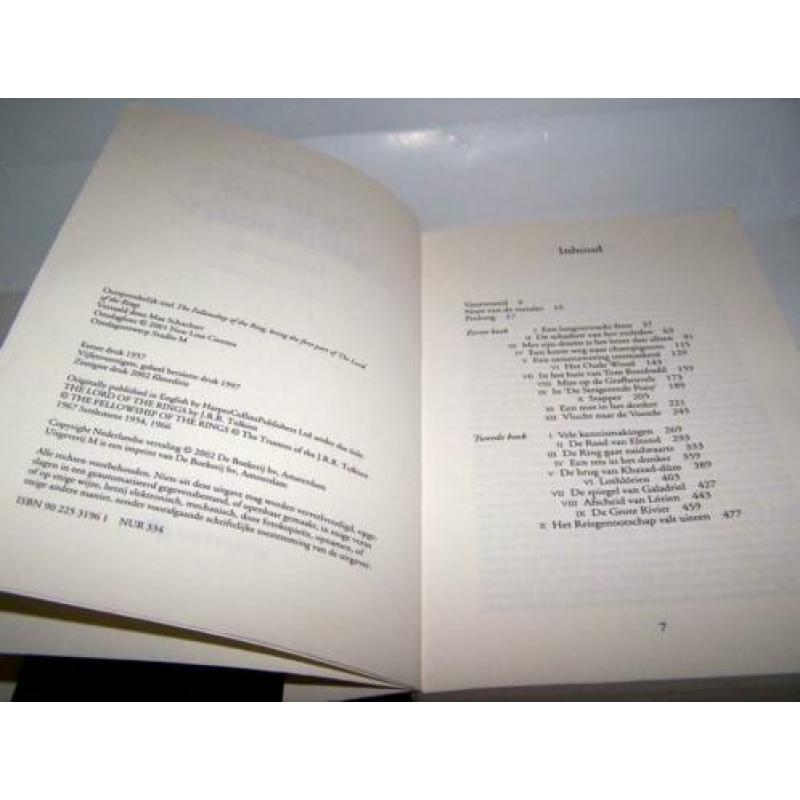 J.R.R. Tolkien - The Lord of the Rings, De reisgenoten. Izgs