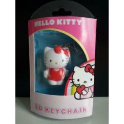 Hello Kitty 3D Sleutelhangers (Nieuw)