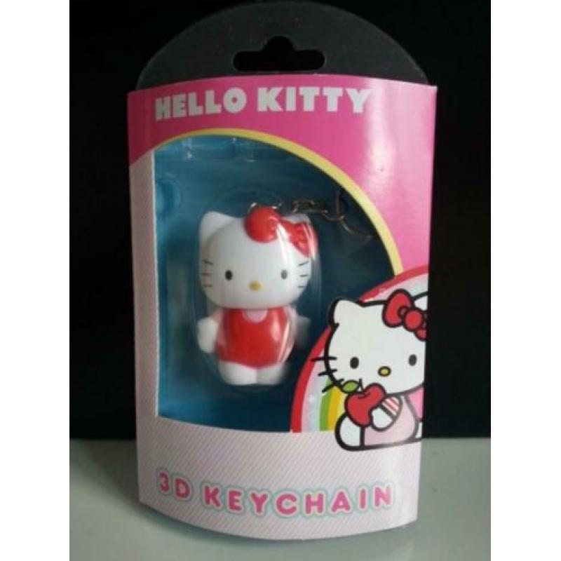 Hello Kitty 3D Sleutelhangers (Nieuw)