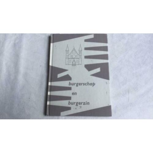 Boek Burgerschap en burgerzin voor jonge kiezers/mei 1966