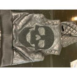 Philipp Plein leren gilet