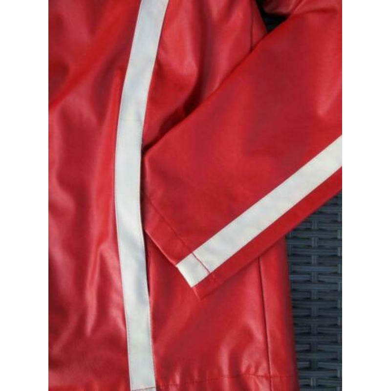 Kort jasje Rino & Pelle rood / wit maat 40 nieuw