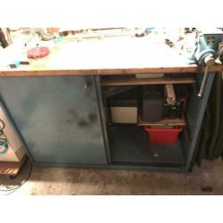 Werkbank (met kast)