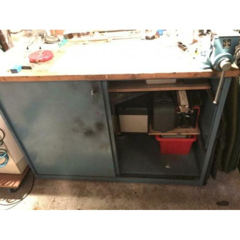 Werkbank (met kast)