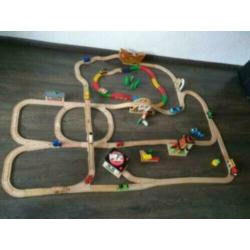 thomas de trein ( Houten ) wood serie set 1