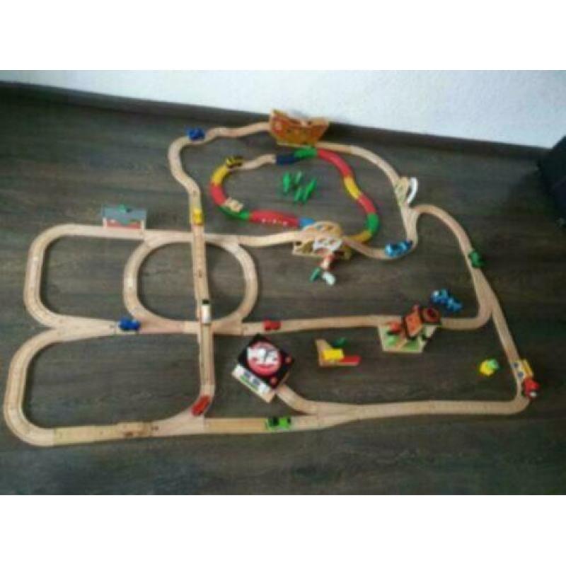 thomas de trein ( Houten ) wood serie set 1