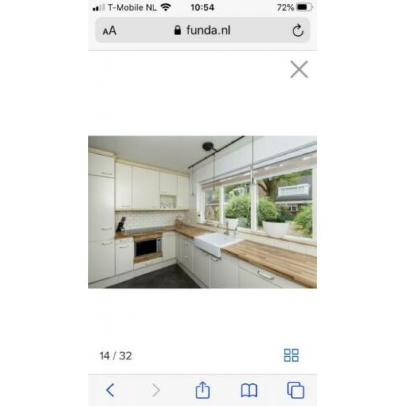 Complete keuken met inbouw apparatuur