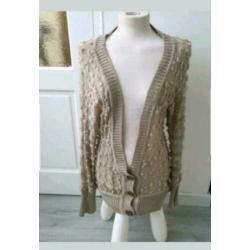 Bruin vest maat XL
