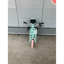popal lola 16 inc mint roze zijwieltjes rijklaar