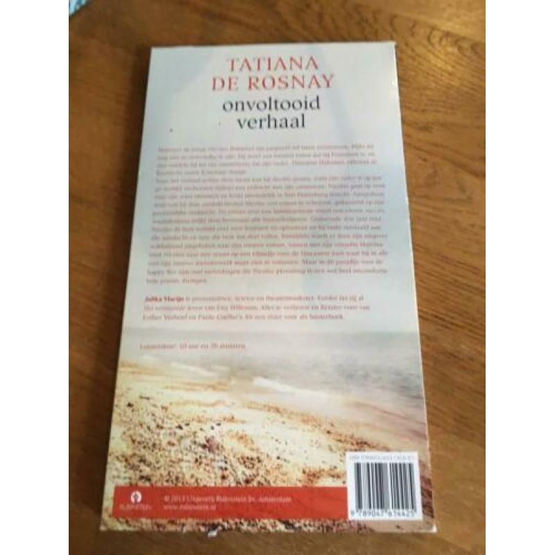 Luisterboek Tatiana de Rosney, CD, ‘onvoltooid verhaal’