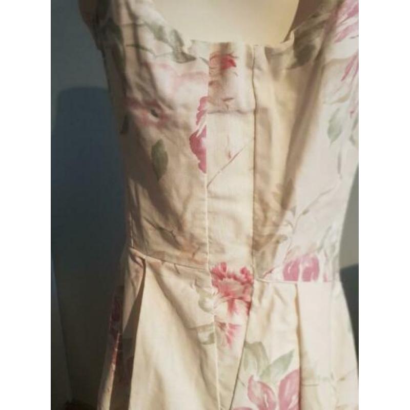 Vintage Laura Ashley jurk maat 40 jaren 50 stijl