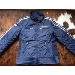 winterjas / bomberjack - donkerblauw maat S - als NIEUW