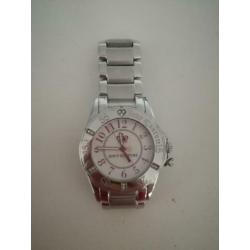Horloge Juicy Couture zilver met bedeltje