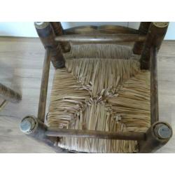 Rustieke Spaanse stoelen (open haard)