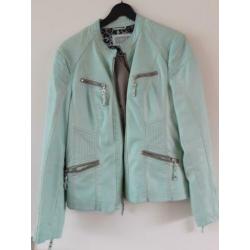 Leatherlook jasje.