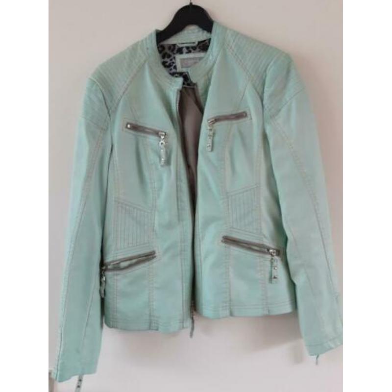 Leatherlook jasje.