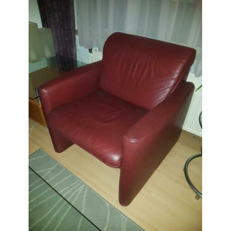 Leren LEOLUX bankstel set