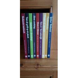 9 kookboeken nieuw.