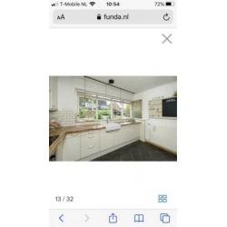 Complete keuken met inbouw apparatuur