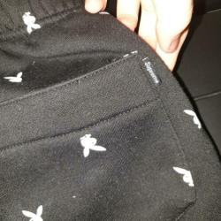 Supreme Playboy Sweatpants maat M [geenbape nike off white]
