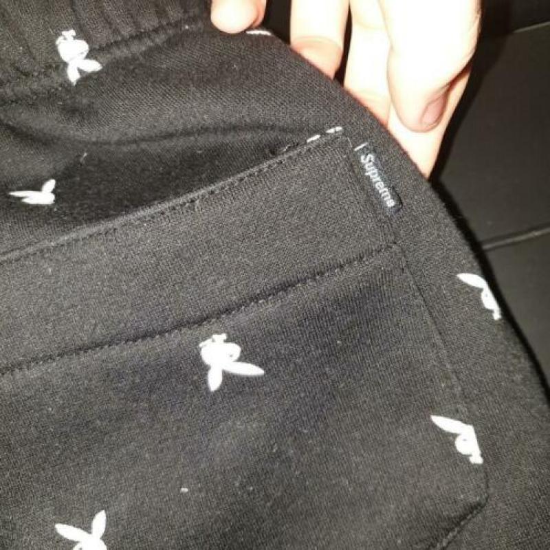 Supreme Playboy Sweatpants maat M [geenbape nike off white]