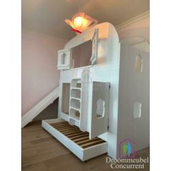 Bedhuisje Boomhutbed Steigerhout Aladdin GRATIS MONTAGE!!