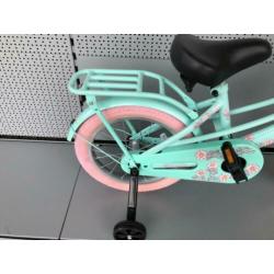 popal lola 16 inc mint roze zijwieltjes rijklaar