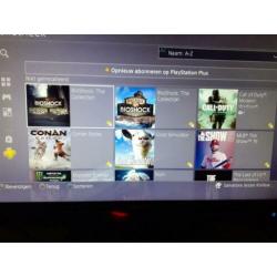 Playstation 4 slim 500Gb met 23 games