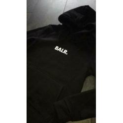 Nieuw balr hoodie trui zwart maat S heren met doos