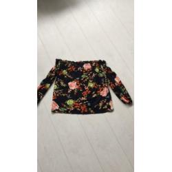 Heel veel leuke tops 36 S festival zomer halter off shoulder