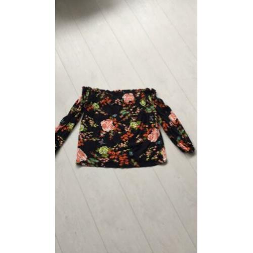 Heel veel leuke tops 36 S festival zomer halter off shoulder